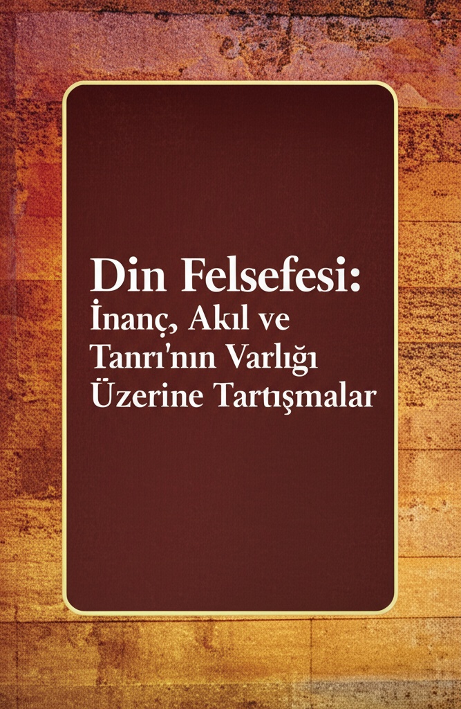 Din Felsefesi: İnanç, Akıl ve Tanrı’nın Varlığı Üzerine Tartışmalar