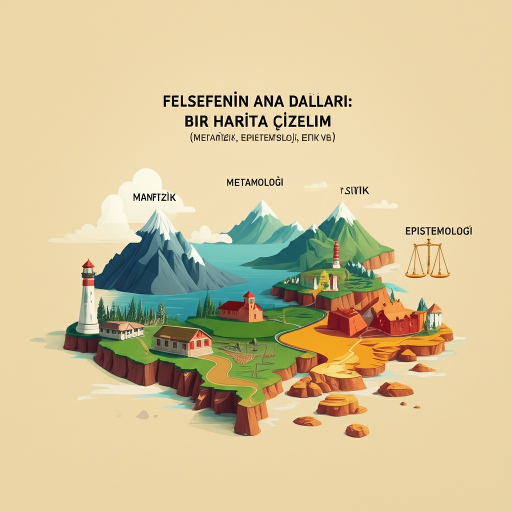Felsefenin Ana Dalları: Bir Harita Çizelim (Metafizik, Epistemoloji, Etik vb.)